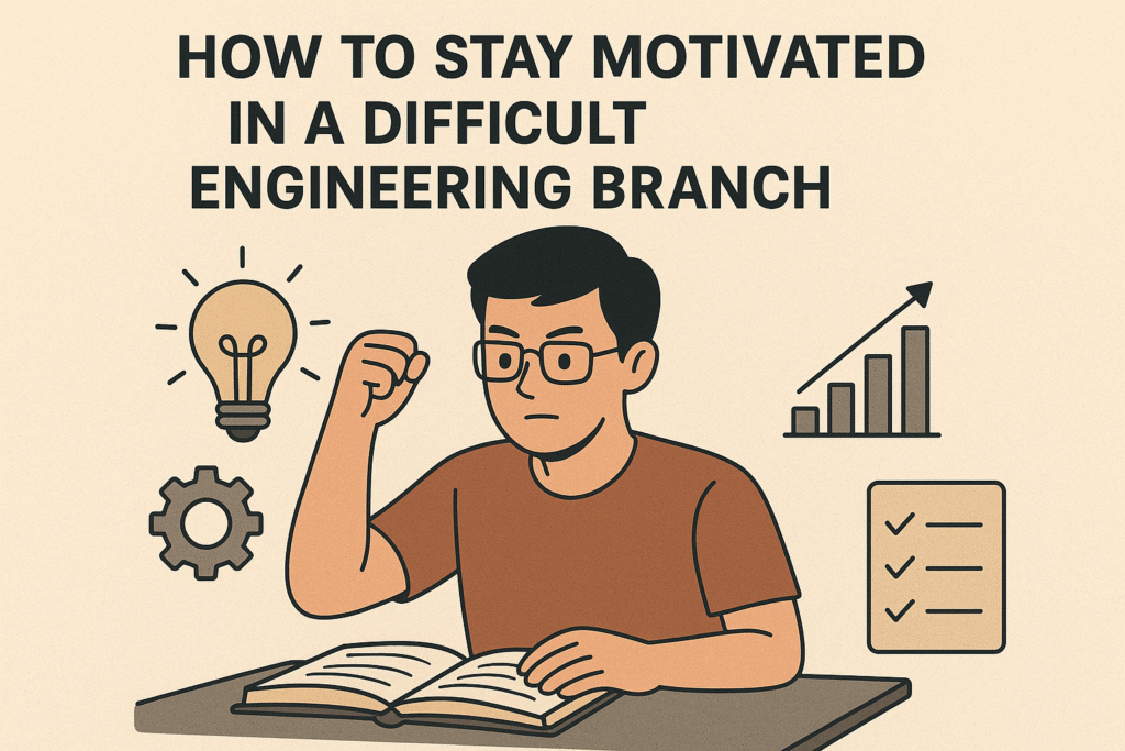 How to Stay Motivated in a Difficult Engineering Branch